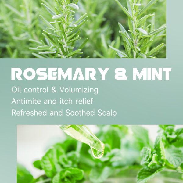 Private Label Anti Dandruff Rosemary Mint Scalp Scrub - Image 2