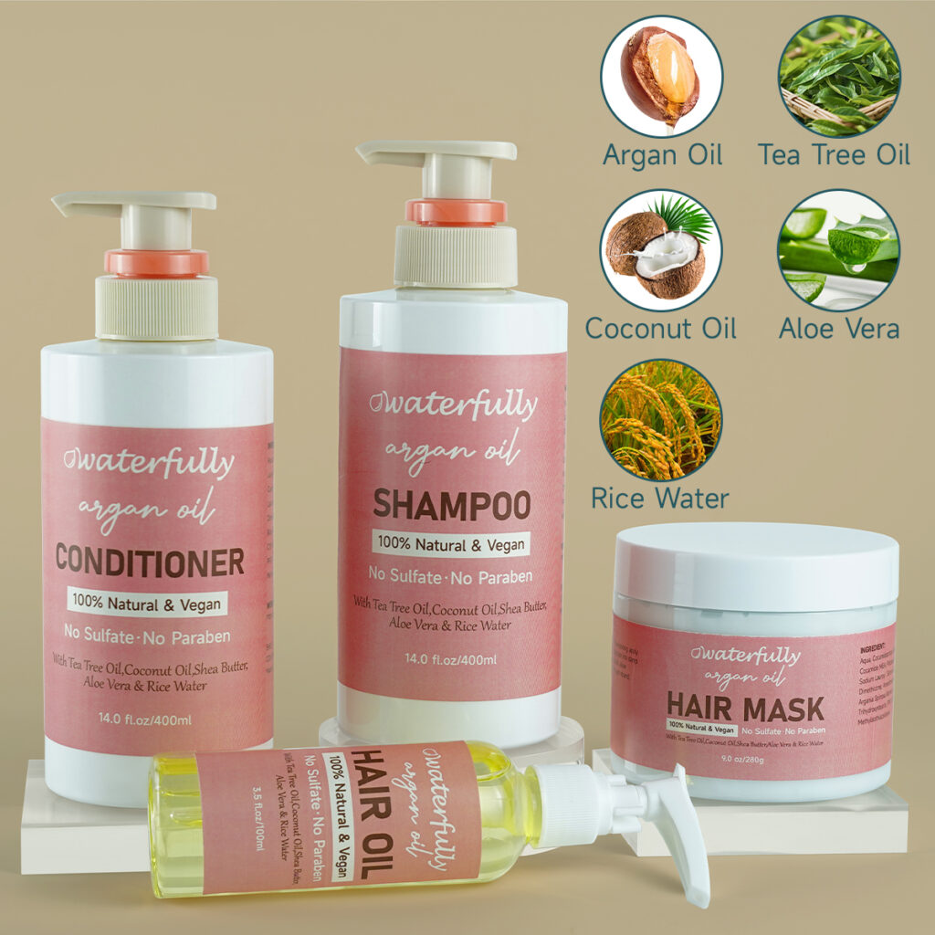 Argan oil Shampoo Set