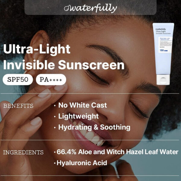 Spf50 Hyaluronic Acid Whitening Sunscreen Cream - Image 4