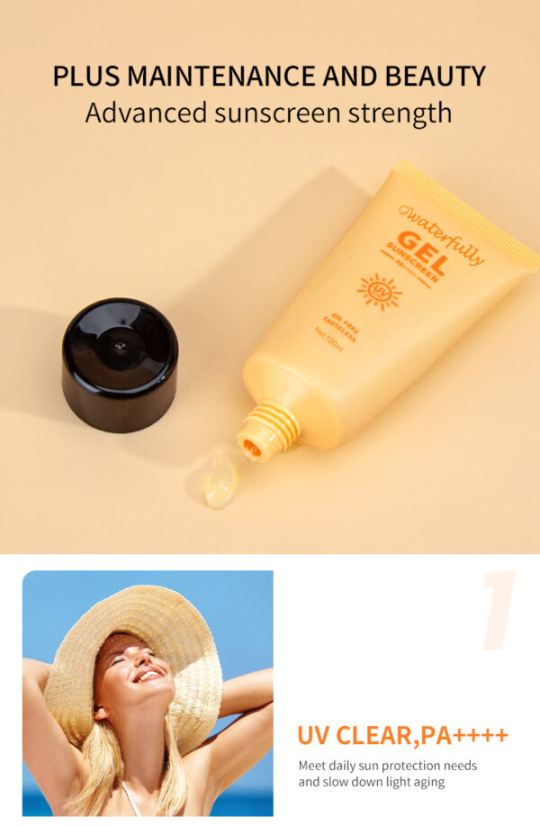 Cosmetic OEM ODM Sunscreen Gel - Image 2
