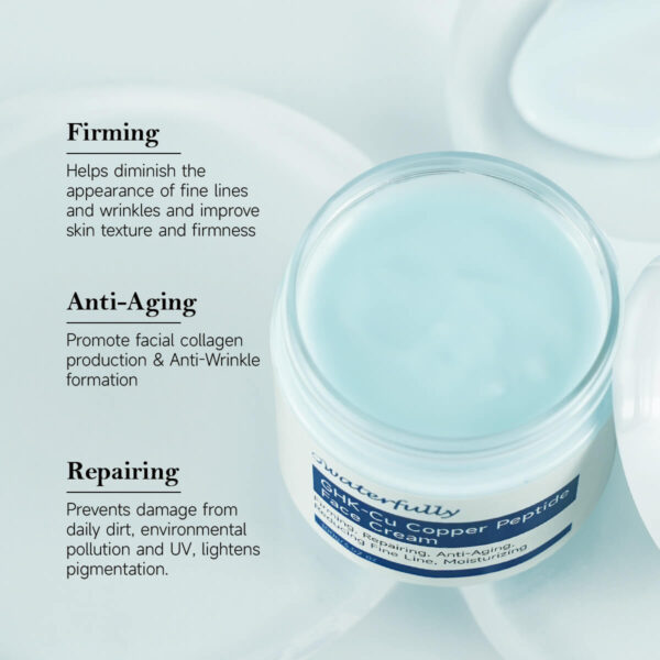 Cosmetic Manufacturer GHK-Cu Copper Peptide Face Cream - Image 2
