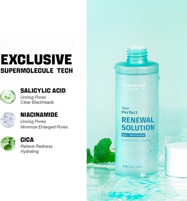 2% Salicylic acid+nicatinamide Toner - Image 3