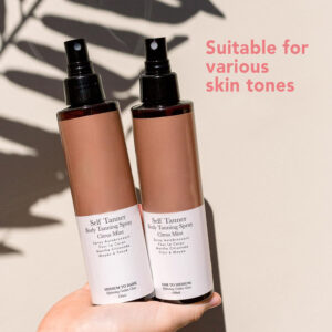 self tanning spray