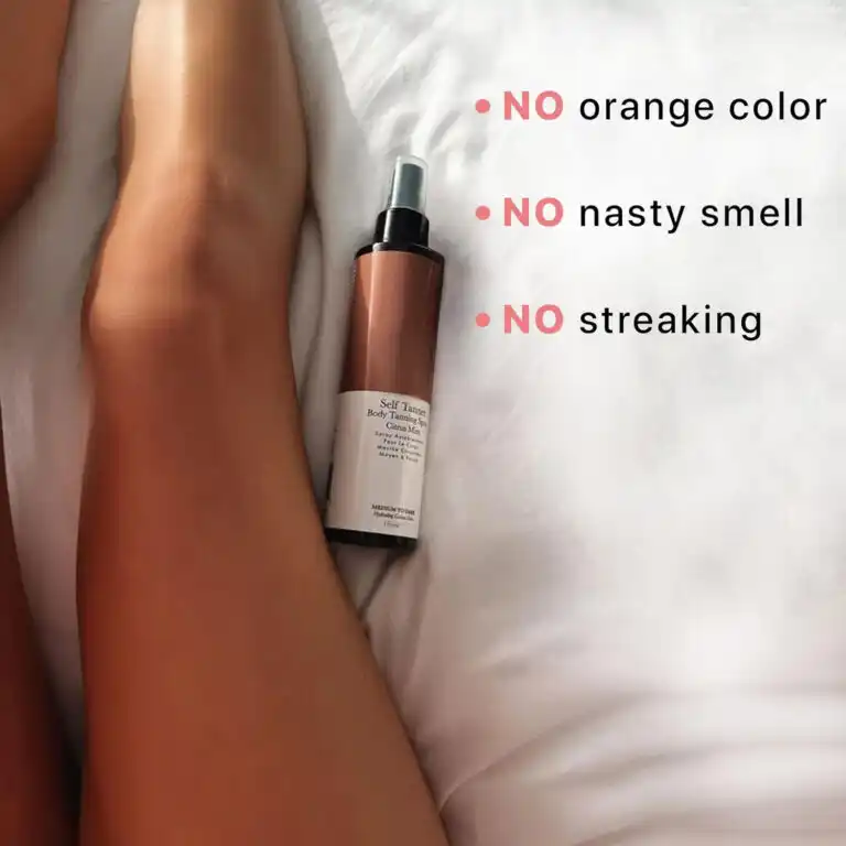 self tanning spray