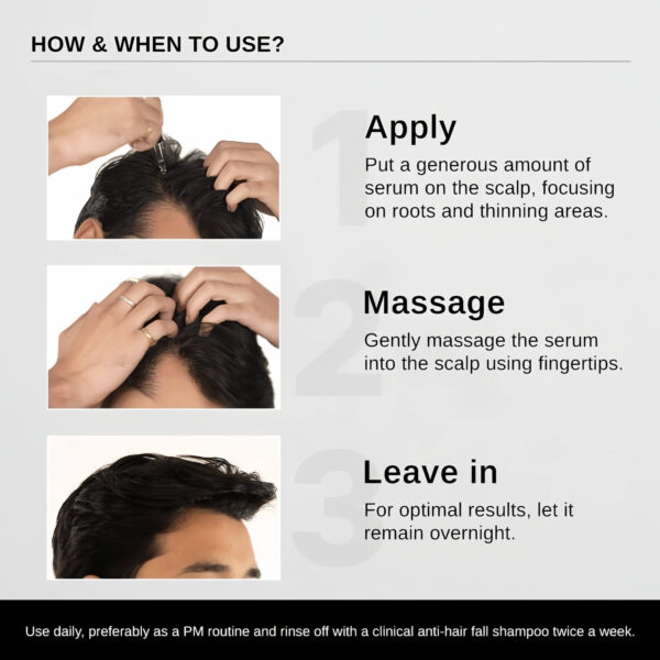3% Redensyl+3% Anagain+3% Baicapil Hair Gorwth Serum - Image 4