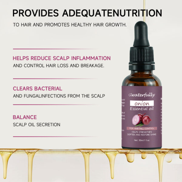 Wholesale Red Onion Black Seed Hair Growth Oil - Image 3