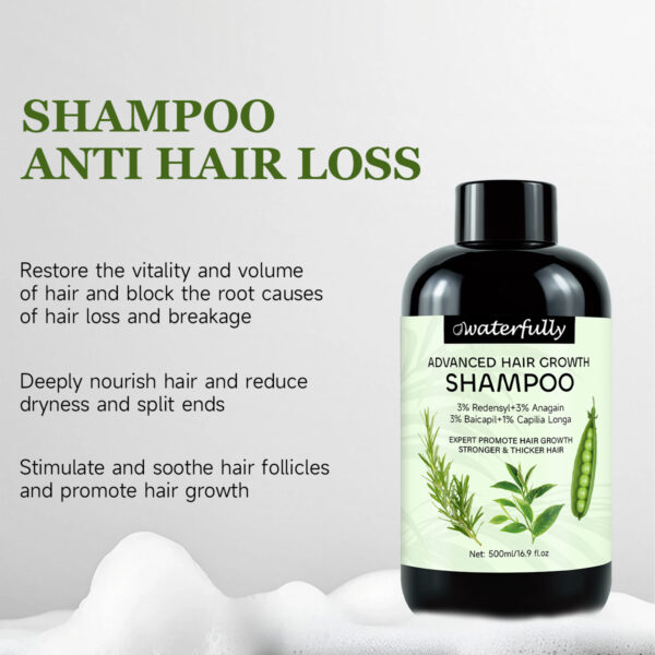 3% Redensyl+3% Anagain+3% Baicapil Hair Gorwth Shampoo Set - Image 3