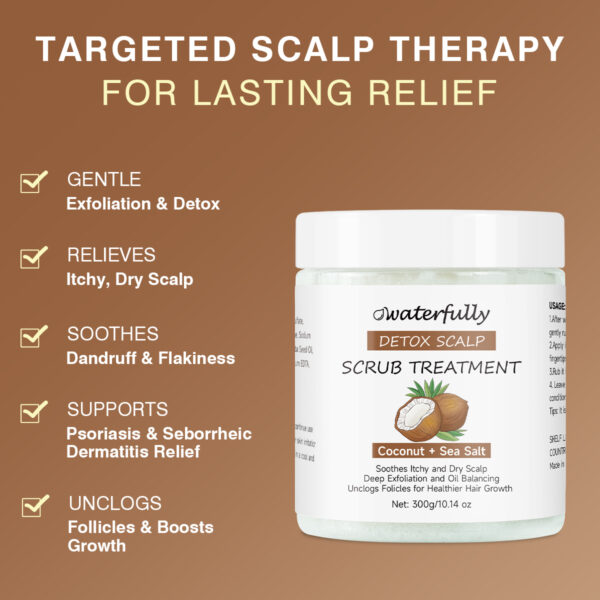 OEM/ODM Hair Treatment Scalp Scrub​​ Shampoo - Image 3