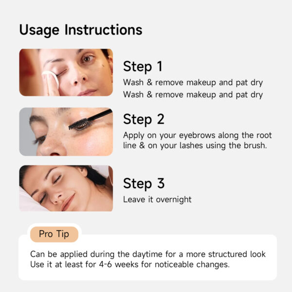 Eyelash & eyebrow growth serum - Image 4