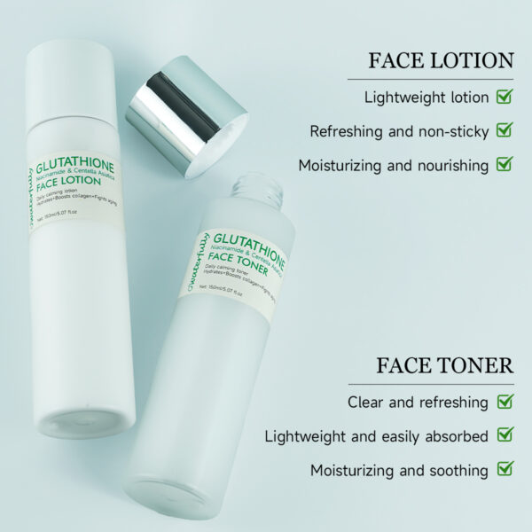 Glutathione Niacinamide Centella Asiatica Anti-age Anti-wrinkle Face Toner - Image 4