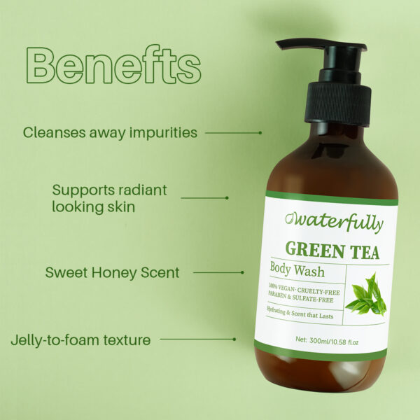 Gree Tea Body Wash Show Gel