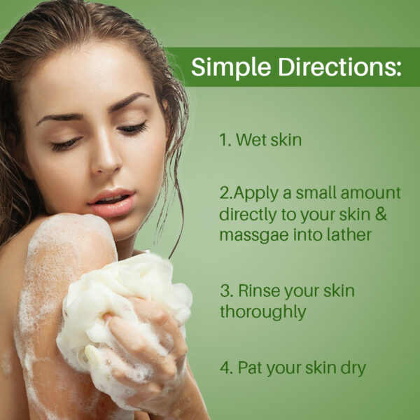 Gree Tea Body Wash Show Gel - Image 3