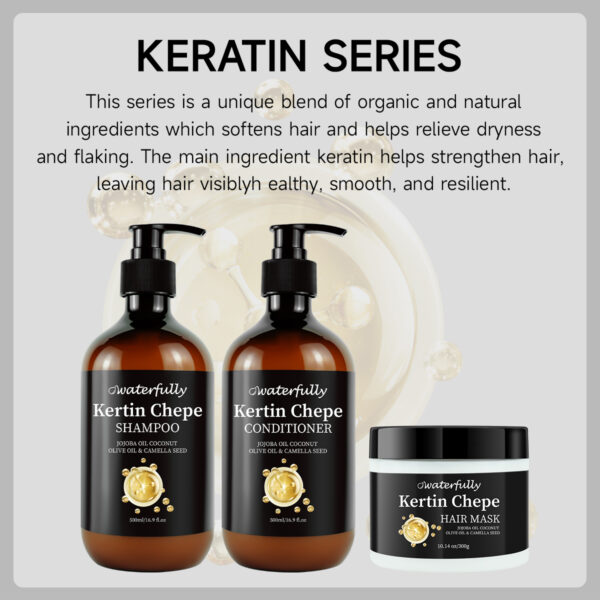 OEM/ODM Keratin Protein Repair Hair Treatment Shampoo And Conditioner