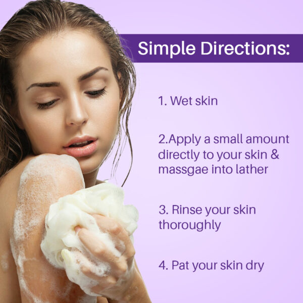 lavender Body Wash Show Gel - Image 3