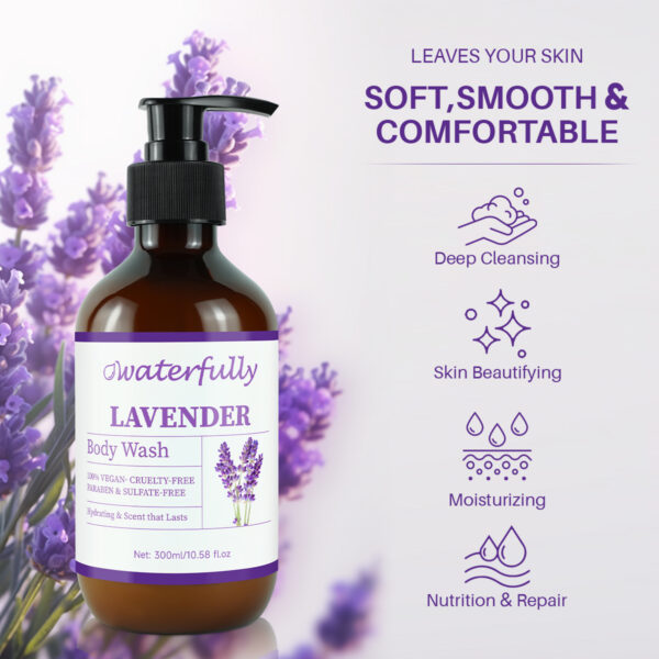lavender Body Wash Show Gel - Image 2