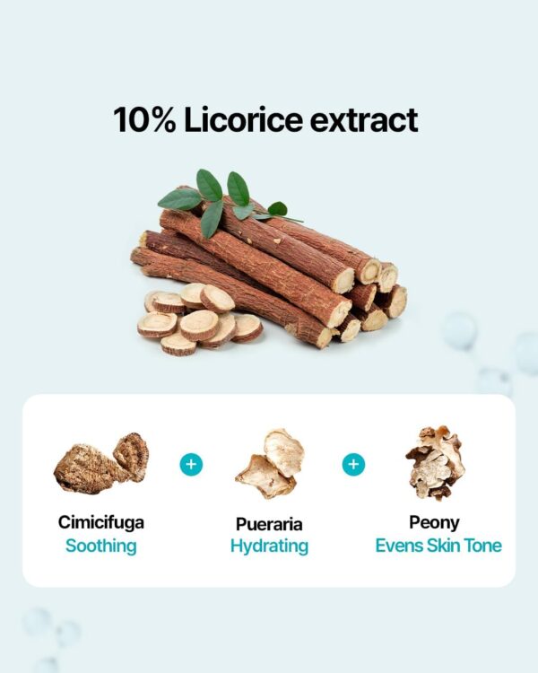 Licorice Extract & Glabridin Lightening Firming Face Toner - Image 3