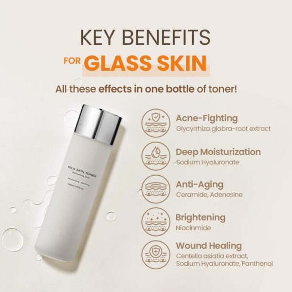 OEM/ODM Milk Skin Toner Light  Face Toner - Image 3