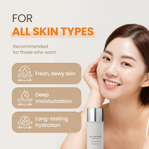 OEM/ODM Milk Skin Toner Light  Face Toner - Image 2