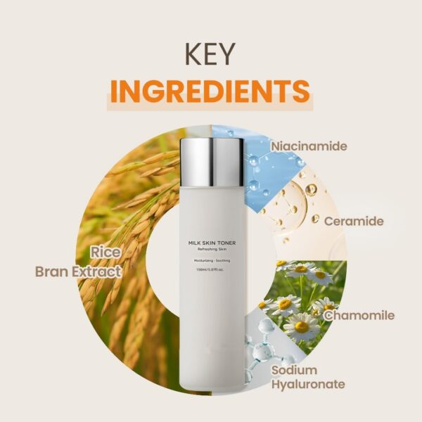 OEM/ODM Milk Skin Toner Light  Face Toner - Image 5