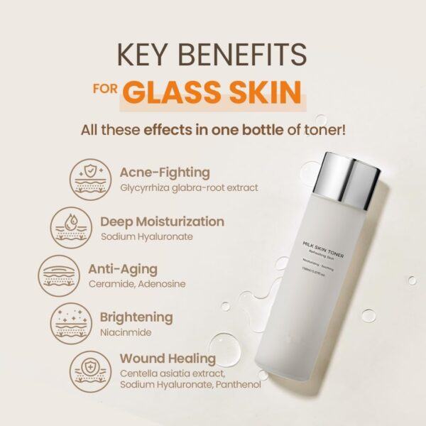 OEM/ODM Milk Skin Toner Light  Face Toner - Image 6