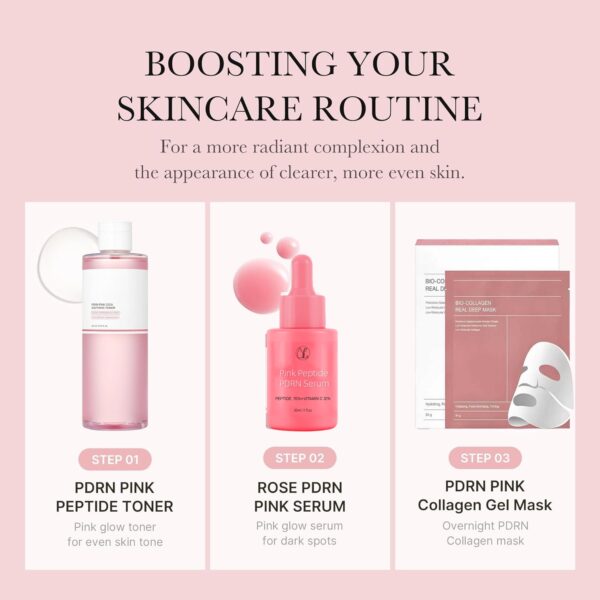 PDRN Pink Peptide Toner Improvement in Dark Spots/Pigmentation - Image 5
