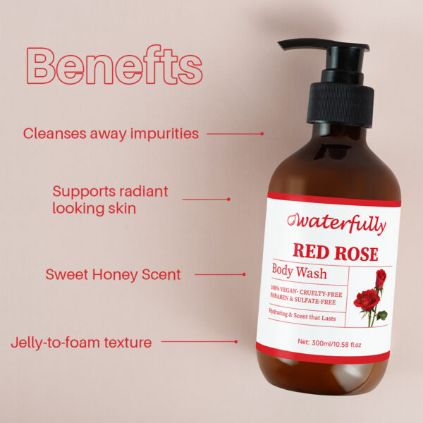 wholesale Rose Body Wash Show Gel - Image 2
