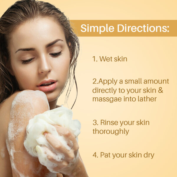 Private label Rice Water Body Wash Show Gel - Image 3