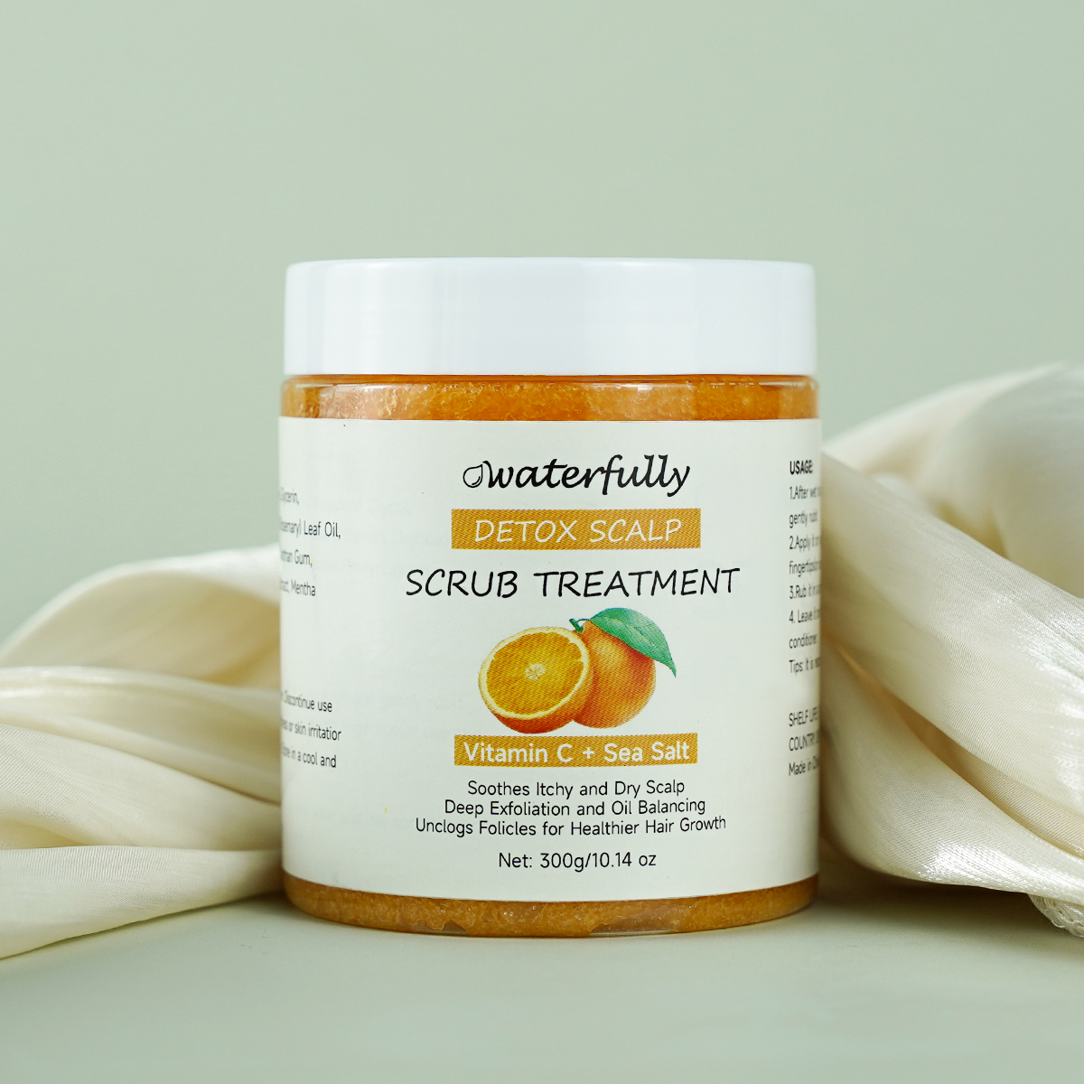 OEM/ODM Vitamin C Detox Treatment Scalp Scrub