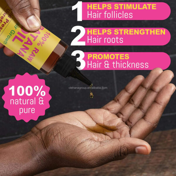 Wholesale 100% Pure Batana Oil Hair Growth Oil - Image 2