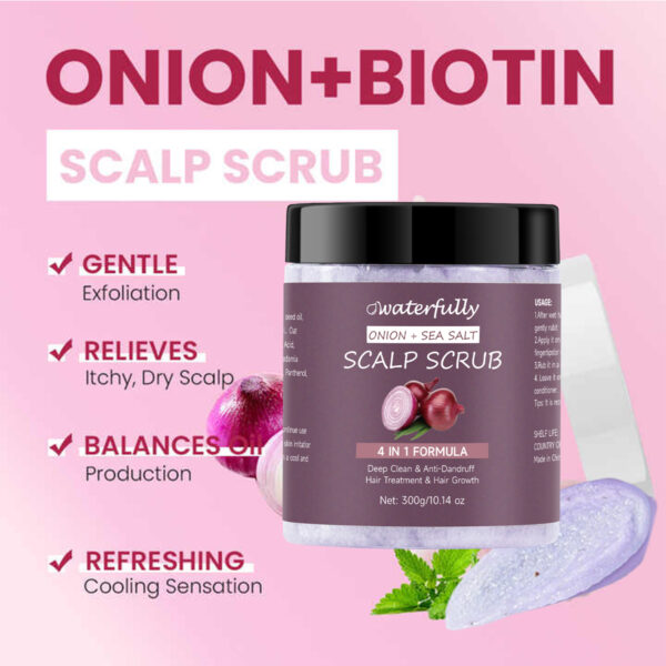 Wholesale Red Onion Black Seed Scalp Scrub - Image 2