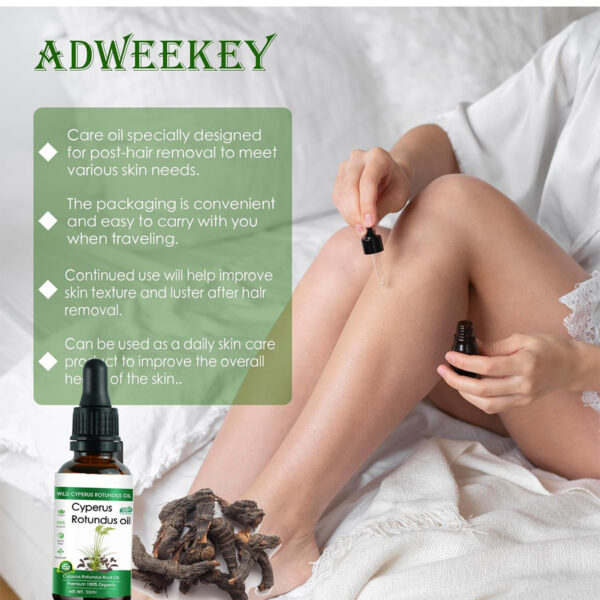 cyperus rotundus oil hair removal oil for all body - Image 2