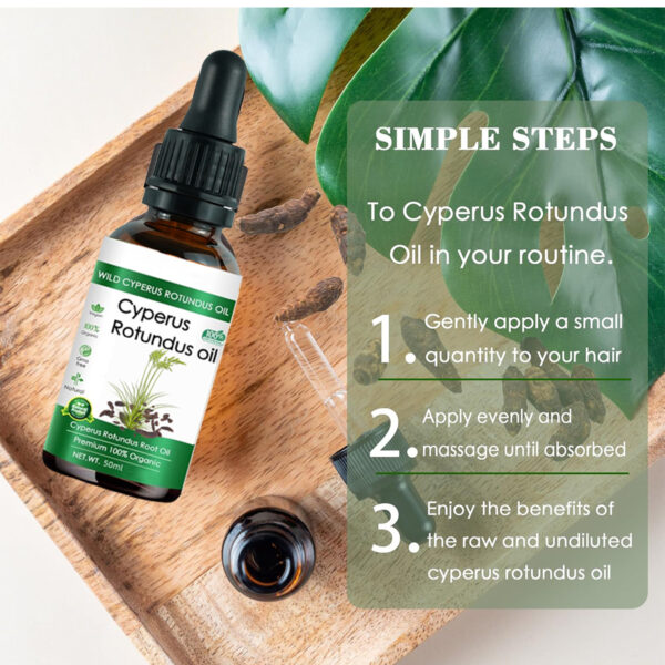 cyperus rotundus oil hair removal oil for all body - Image 5