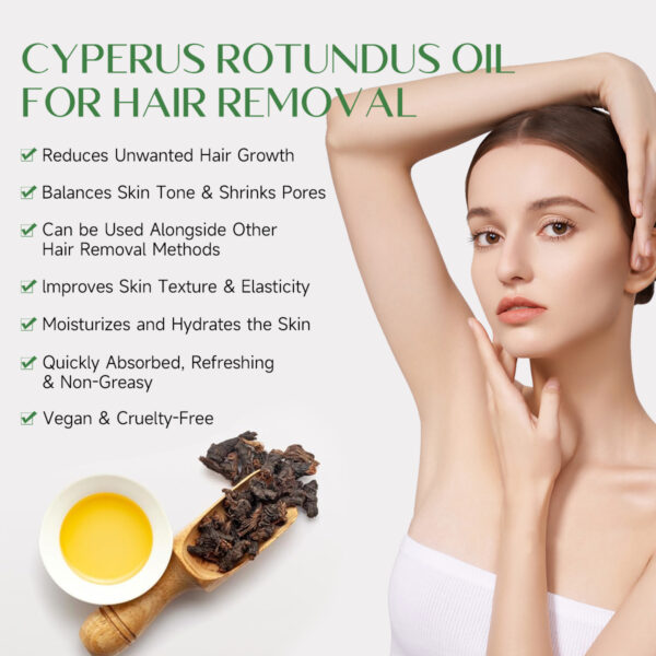 cyperus rotundus oil cyperus oil hair removal - Image 3