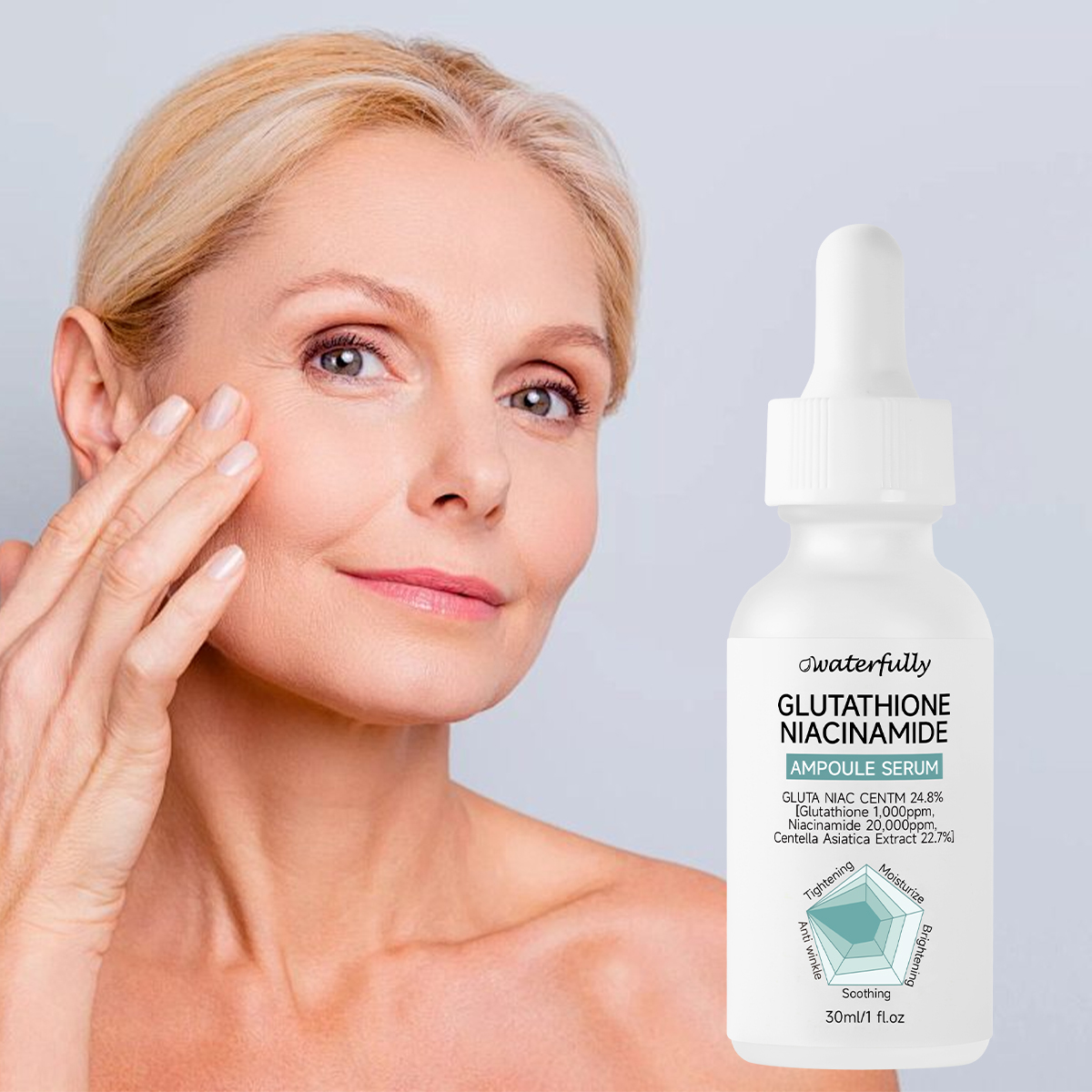 Niacinamide Facial Serum | Brightening & Soothing Ampoule - Image 2