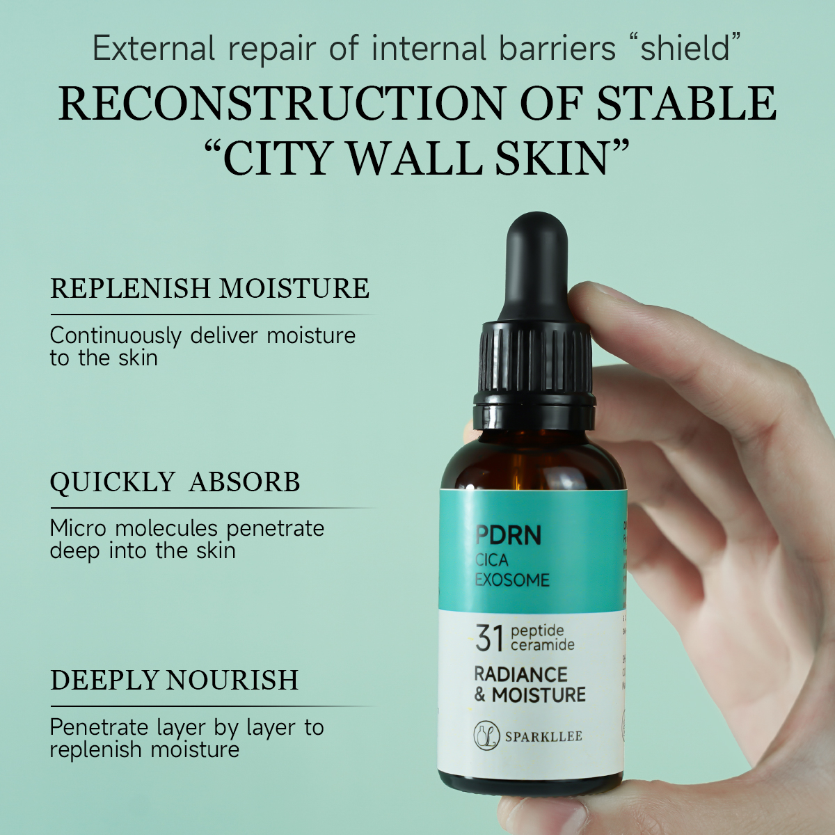 PDRN Cica Facial Essence | Ceramide Firming & Barrier Repair - Image 5