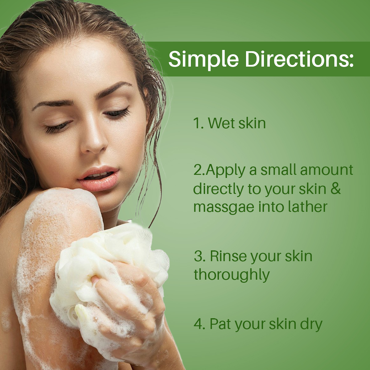 Waterfully Gotu Kola Body Wash | Deep Cleansing & Skin Repair - Image 4