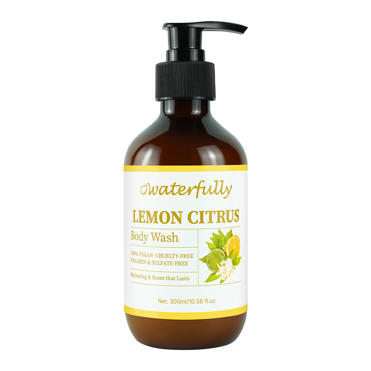 Lemon Citrus Body Wash | Refreshing & Skin Brightening Cleanser
