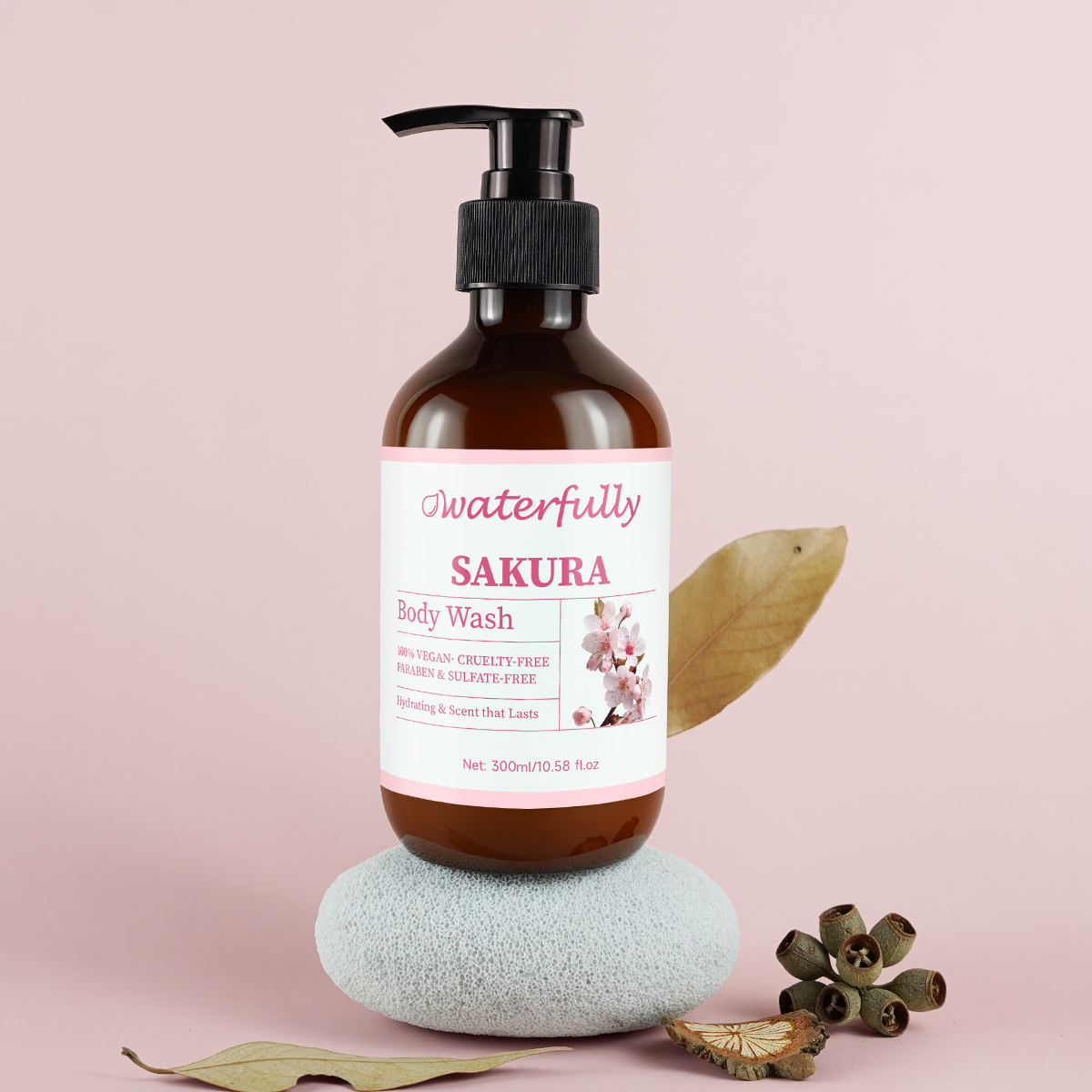 Sakura Body Wash | Deep Cleansing & Skin Beautifying - Image 2