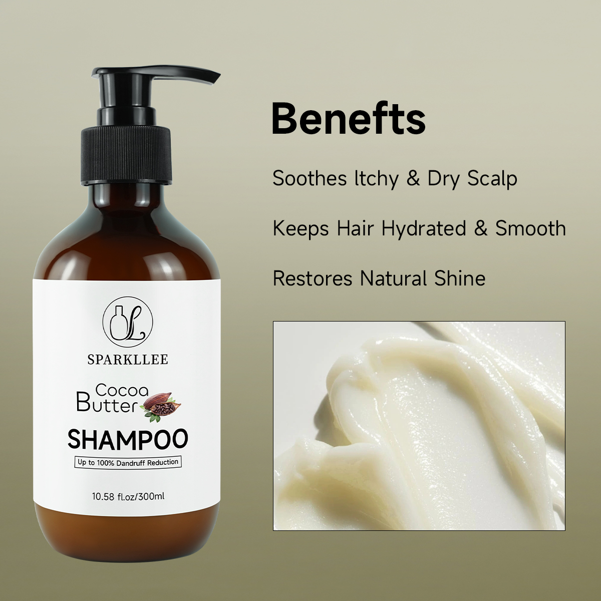 Butter Anti-Dandruff Shampoo | 100% Dandruff Reduction & Scalp Soothing - Image 3