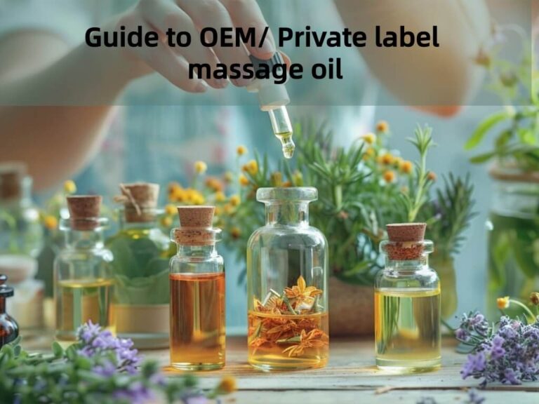 Guide to OEM/ Private Label Massage Oil