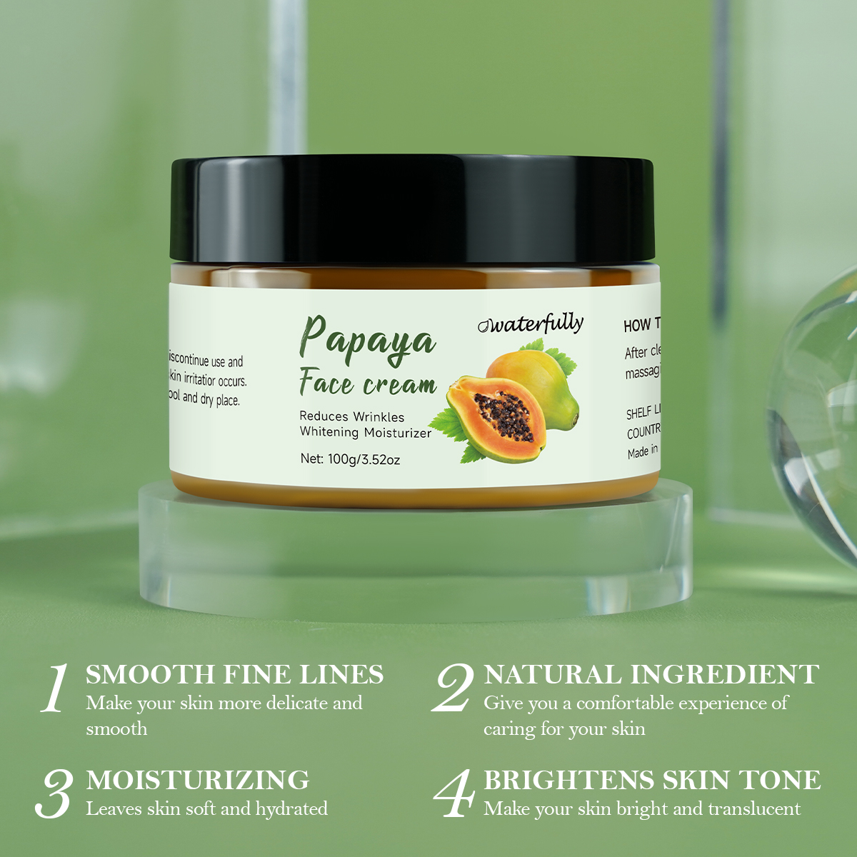 Papaya Brightening & Anti-Aging Cream - Image 4