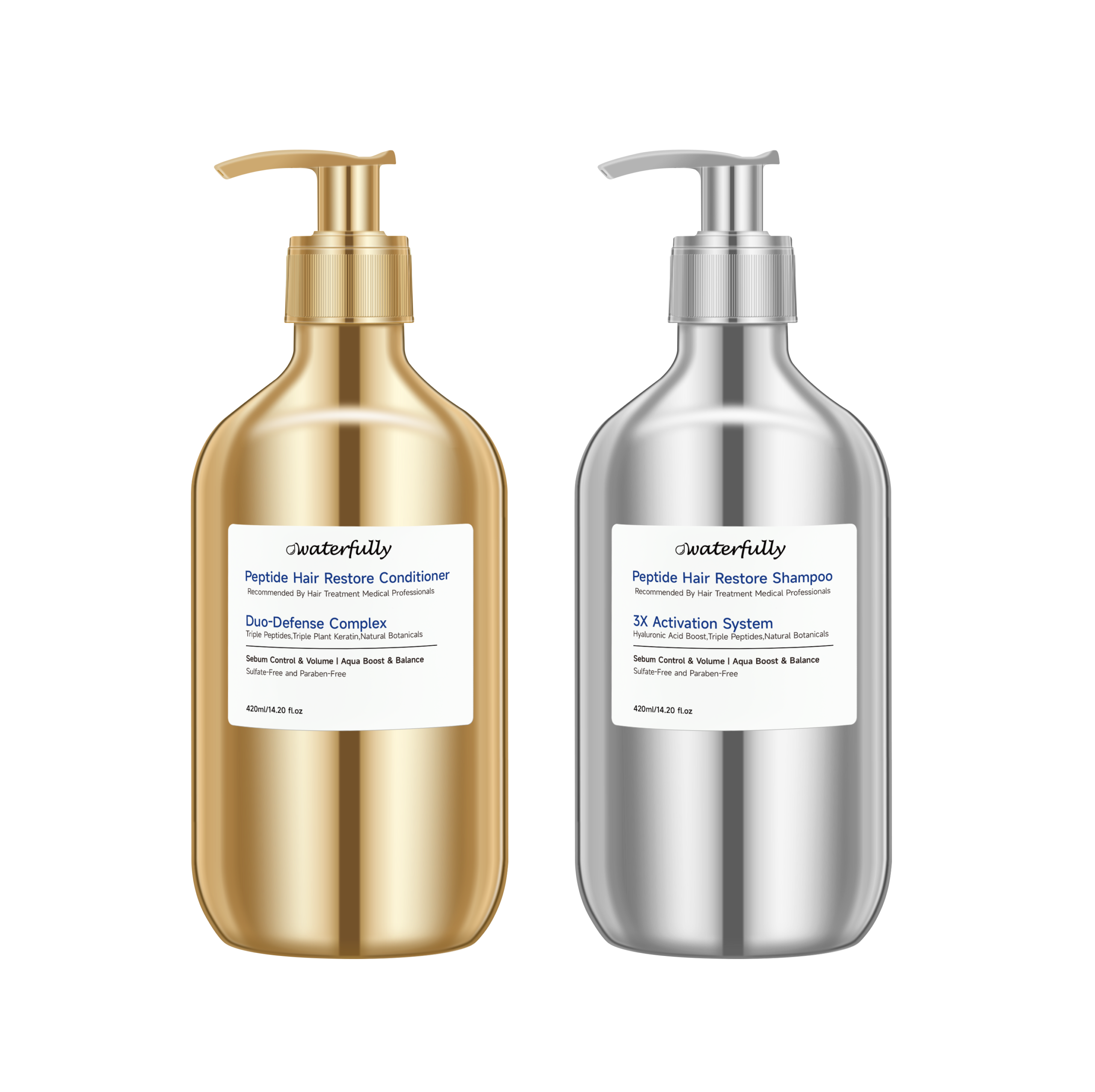 Oil-Control Hair Care Set | Volume Boost · Scalp Balance · Anti-Dandruff