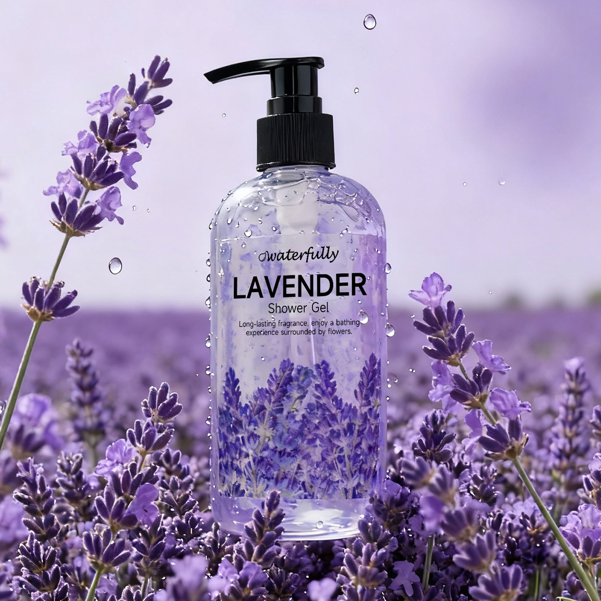 Lavender Shower Gel | Hydrating · Calming · Long-lasting Floral Scent