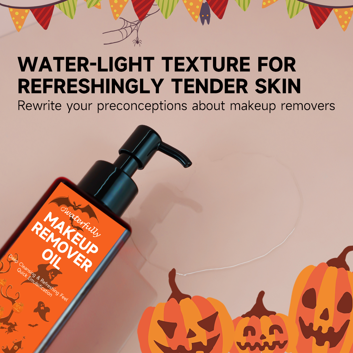 Camellia Makeup Remover Oil | Quick Emulsifying · Deep Cleansing · Water-Light - Image 5