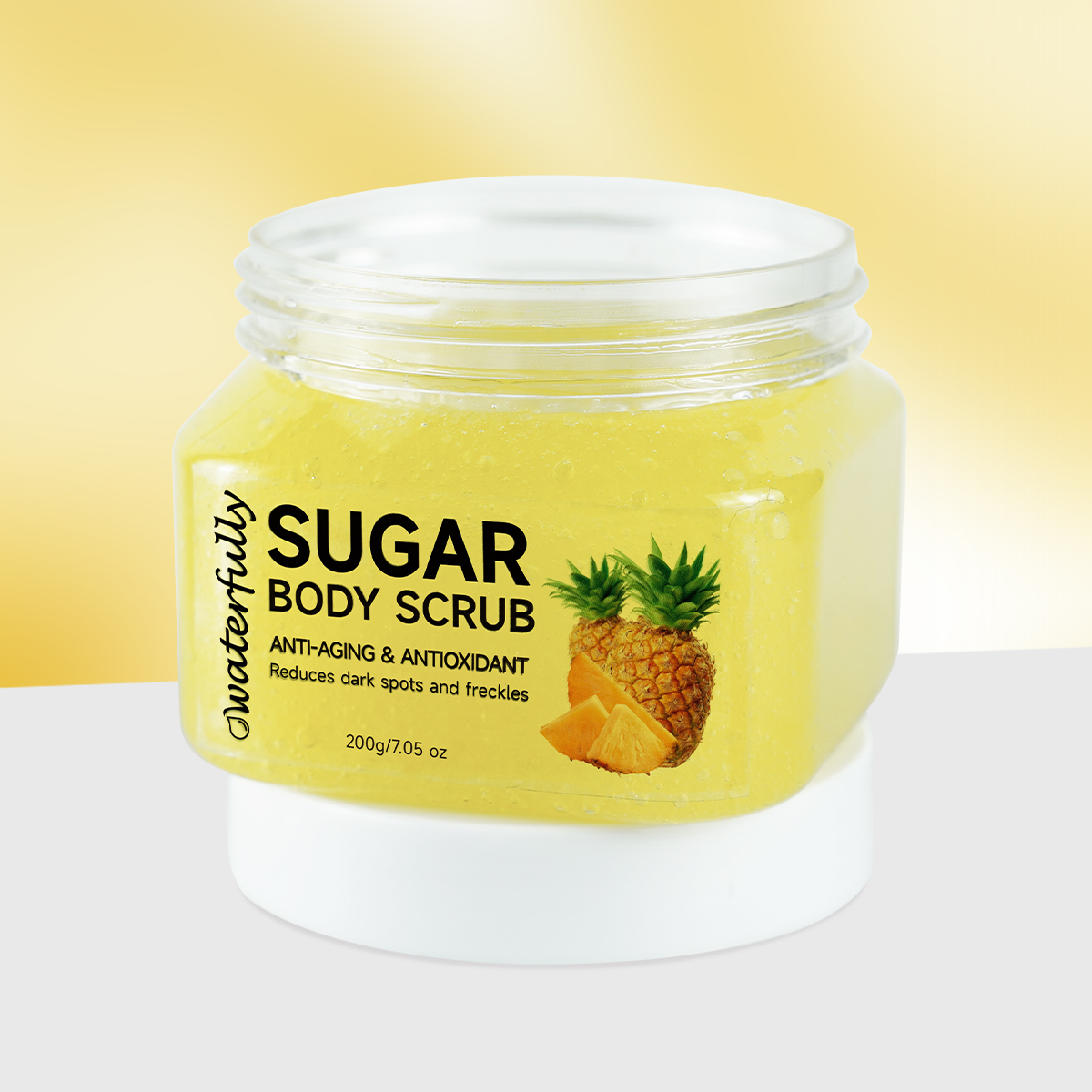 Sugar Body Scrub with Peppermint | Exfoliating · Brightening · Anti-Aging - Image 3