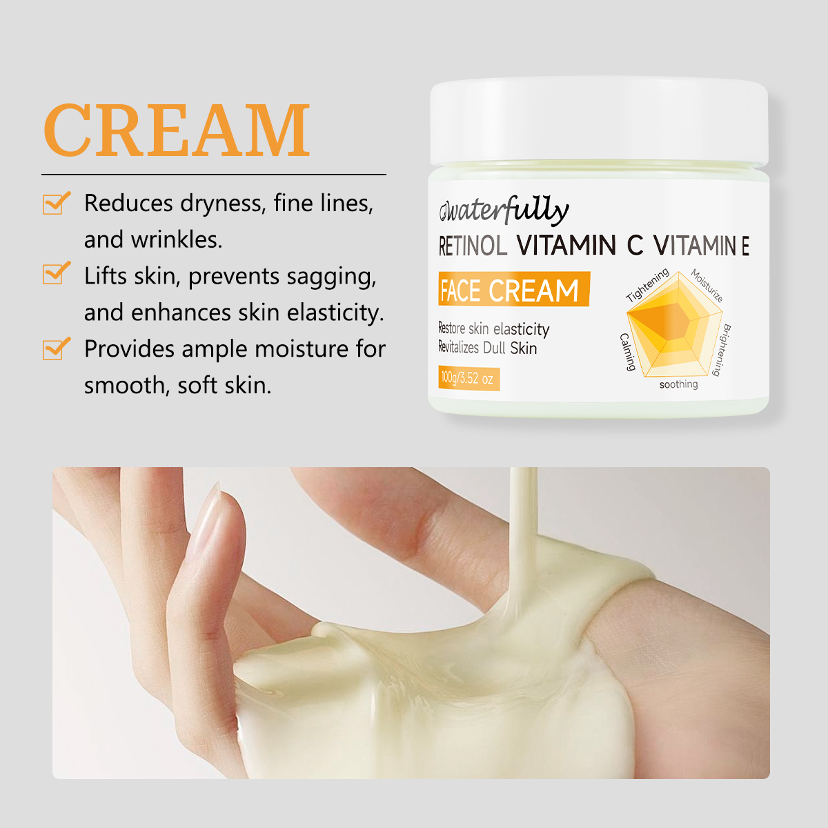 Waterfully Retinol Face Set | Lightening Spots, Smoothing Wrinkles - Image 5