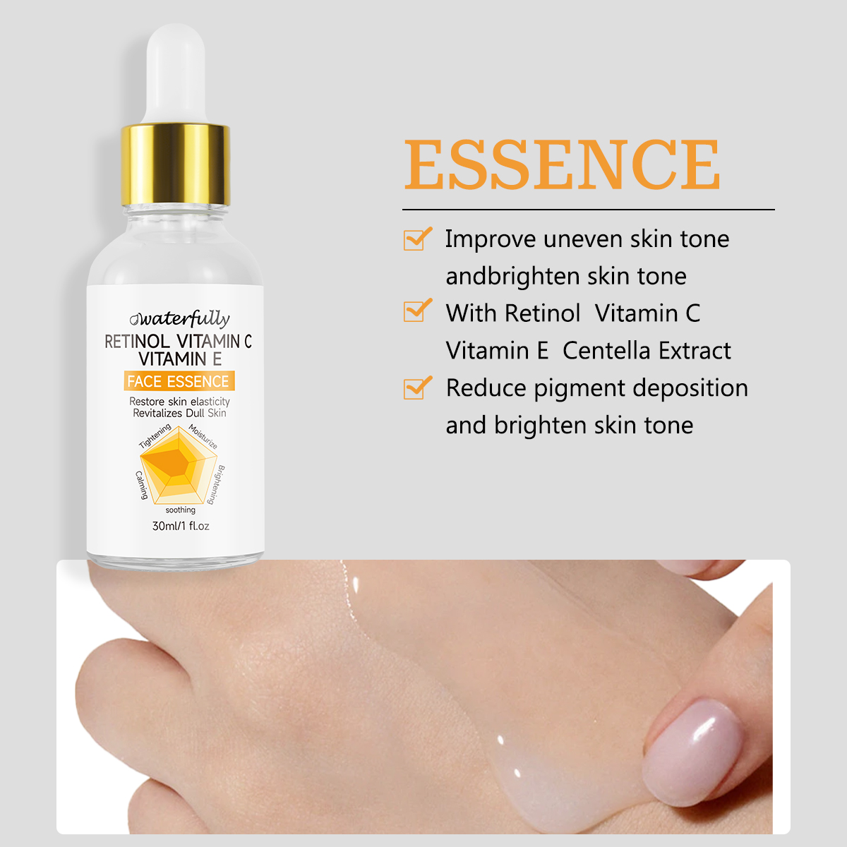 Waterfully Retinol Face Set | Lightening Spots, Smoothing Wrinkles - Image 6