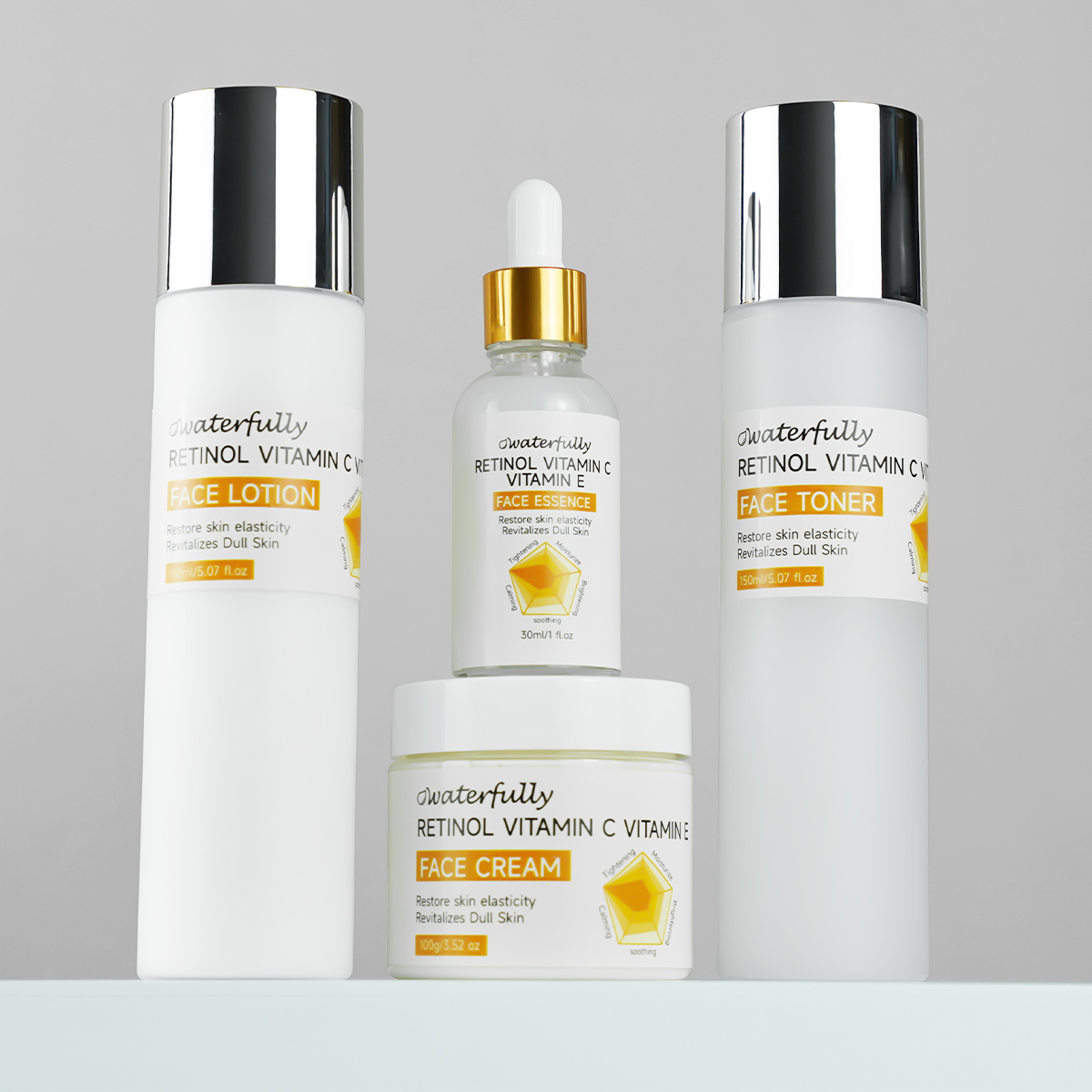 Waterfully Retinol Face Set | Lightening Spots, Smoothing Wrinkles - Image 8