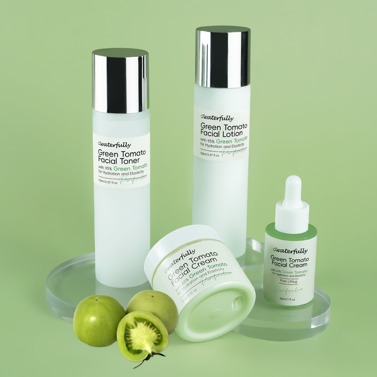 Green Tomato Skincare Set | Pore Tightening · Oil Control · Hydration - Image 8