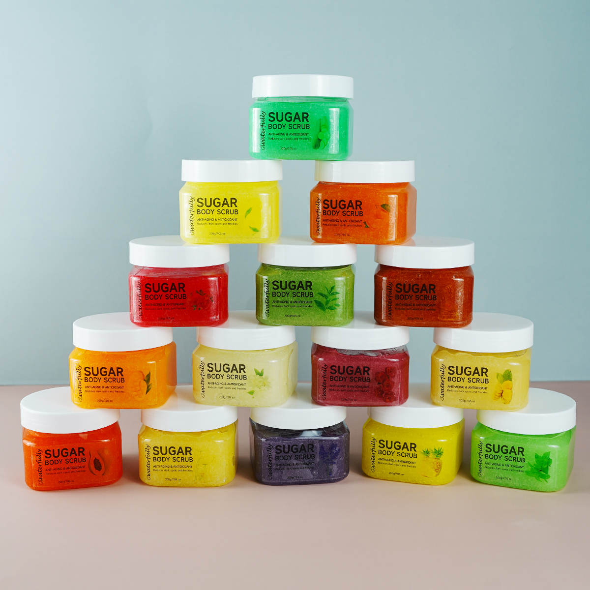 Sugar Body Scrub with Peppermint | Exfoliating · Brightening · Anti-Aging